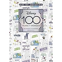 Art of Coloring: Disney 100 Years of Wonder: 100 Images to Inspire Creativity Art of Coloring: Disney 100 Years of Wonder: 100 Images to Inspire Creativity Paperback Spiral-bound