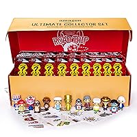 Ryan’s World Road Trip 53 pc Complete Figure Set + Bonus Figure, Mystery Figures For All 50 States, Ultra-Rare Figures, Surprise Exclusive Micro State Stickers, USA Map, [Amazon Exclusive]