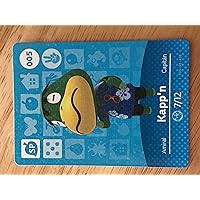 Amiibo Card Animal Crossing Happy Home Design Card KAPP'N 005/100 SP by Nintendo