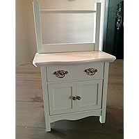 American Girl Nellie or Samantha’s Commode Nightstand for Pitcher and Bowl!