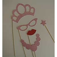 5 Pc Princess Party Photo Booth Props