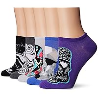 STAR WARS Women's 5 Pack No Show Socks