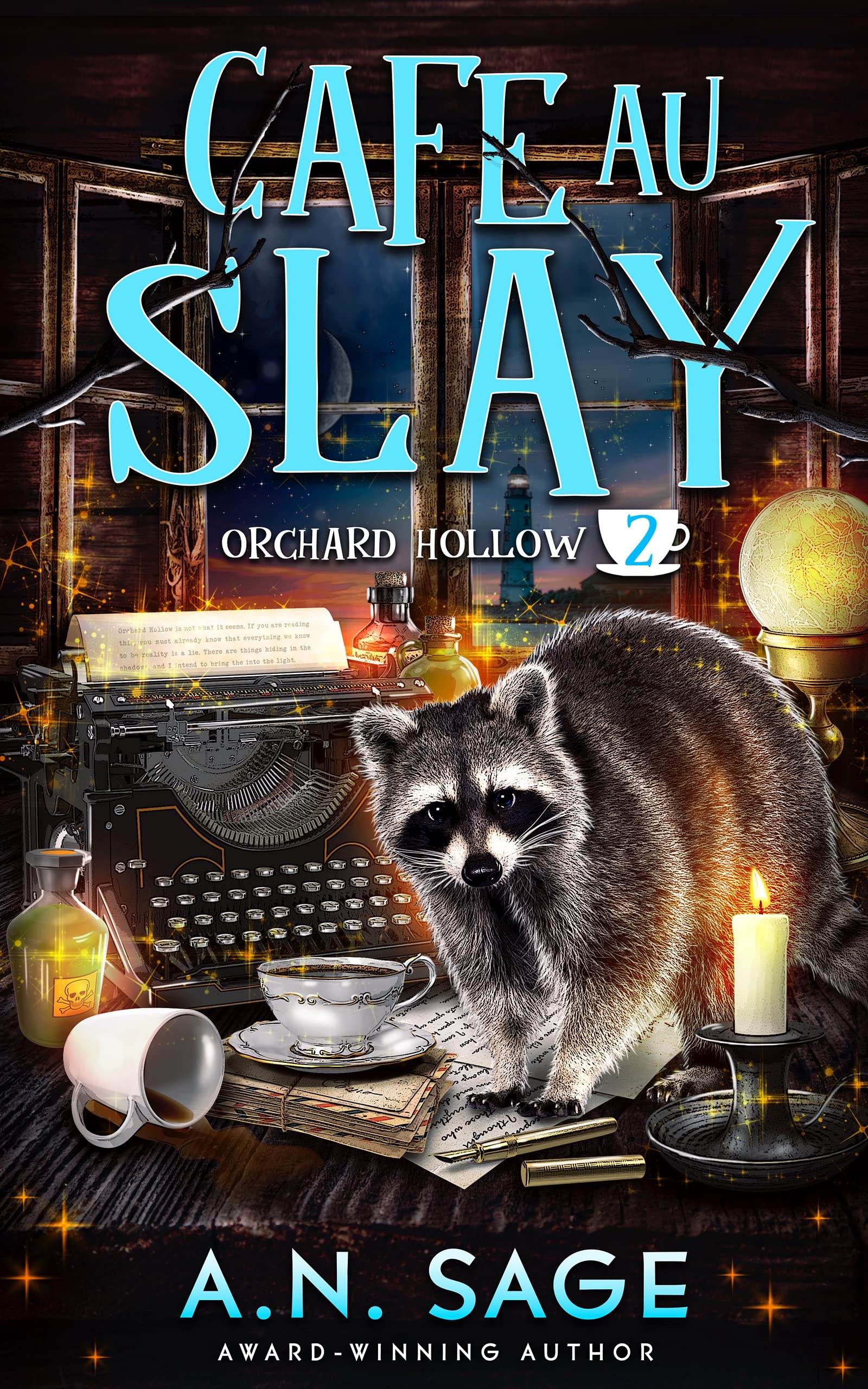 Cafe au Slay: A Paranormal Cozy Mystery (Orchard Hollow Book 2)