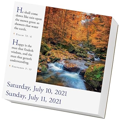 365 Bible Verses-A-Year Page-A-Day Calendar 2021