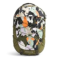 THE NORTH FACE Women's Borealis Commuter Laptop Backpack, Forest Olive Grounded Floral Print/Forest Olive, One Size