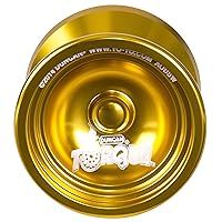 Duncan Toys Torque Yo-Yo [Gold], Unresponsive Pro Level Yo-Yo, Concave Bearing