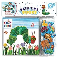 The World of Eric Carle Bath Time Books (EVA Bag) with Suction Cups and Mesh Bag