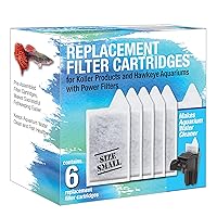 Koller Products Replacement Filter Cartridges - Small, 6-Pack