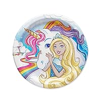 American Greetings Barbie Party Supplies, Paper Dinner Plates (36-Count)