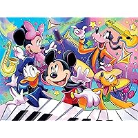 Ceaco - Disney - Together Time Collection - Fab Five Music Concert - 400 Piece Jigsaw Puzzle