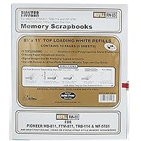 Pioneer RW-85 Protector 8.5X11 5Pk Holds 10 Pages W5 Inserts, 8.5