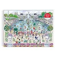 Galison Springtime in Paris – 1000 Piece Michael Storrings Puzzle Featuring The Ornamental Grand Bassin Pond in The Spring