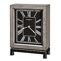 Howard Miller Middleton Mantel Clock 547-739 – Warm Gray with Quartz Movement