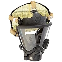 MSA 10094028 Ultra Elite Full-Facepiece Respirator with UID and Clear Command Responder, Medium