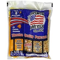 Great Western Premium America Dual Pack Popcorn, 10.6 Ounce (Pack of 24)