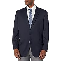 Palm Beach Men's Plus Size Executive Fit Performance Wrinkle Rebound Suit Separate Coat