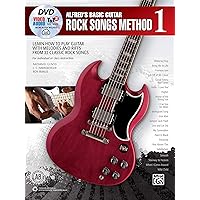 Alfred's Basic Guitar Rock Songs Method, Bk 1: Learn How to Play Guitar with Melodies and Riffs from 22 Classic Rock Songs, Book, DVD & Online ... (Alfred's Basic Guitar Library, Bk 1) Alfred's Basic Guitar Rock Songs Method, Bk 1: Learn How to Play Guitar with Melodies and Riffs from 22 Classic Rock Songs, Book, DVD & Online ... (Alfred's Basic Guitar Library, Bk 1) Paperback