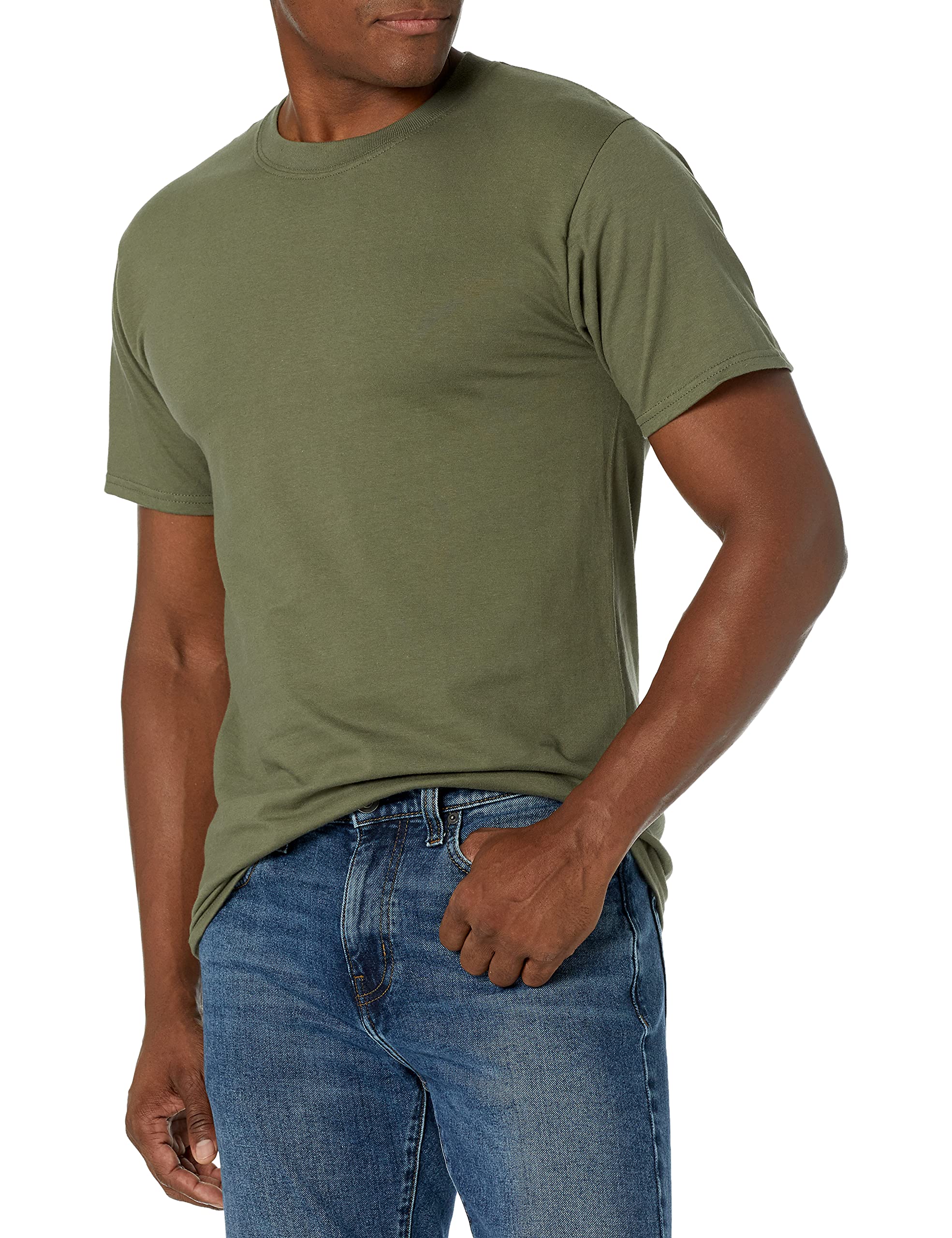 Hanes Men's Beefy Heavyweight Short Sleeve T-Shirt (1-Pack)