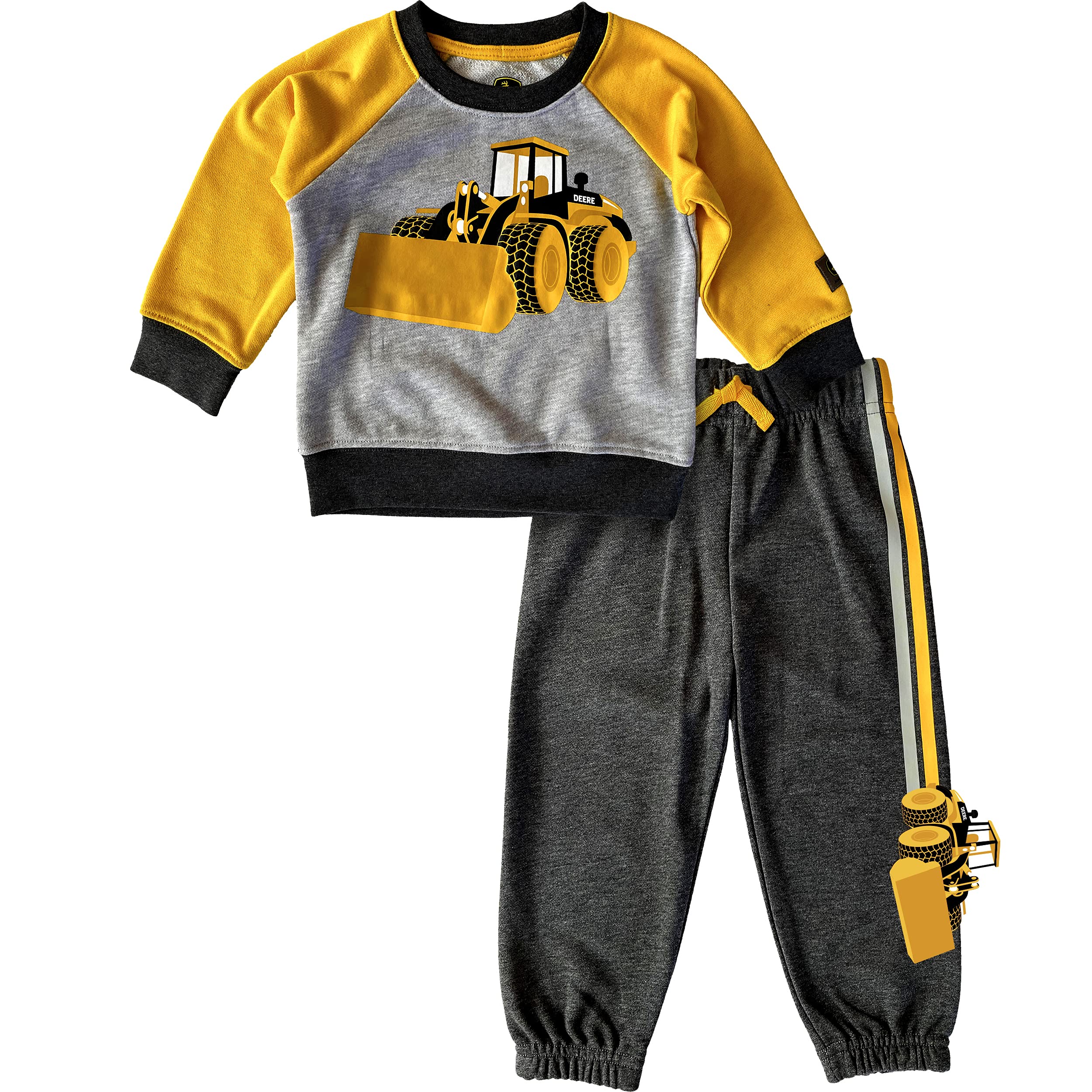 John Deere baby-boys John Deer Infant Boys' Sweatshirt and Pant Set