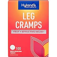 Naturals Leg Cramp Tablets, Natural Relief of Calf, Leg and Foot Cramp, Quick Dissolving Tablets, 100 Count