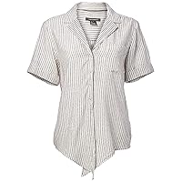 French Connection Women's Tie Front Top