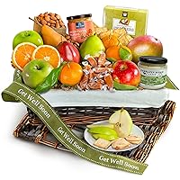 A Gift Inside Get Well Soon Deluxe Fruit Gift Basket
