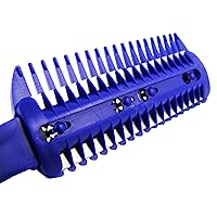Universal Unisex Razor Comb Home Hair Cut Scissor with 5 Extra Blades