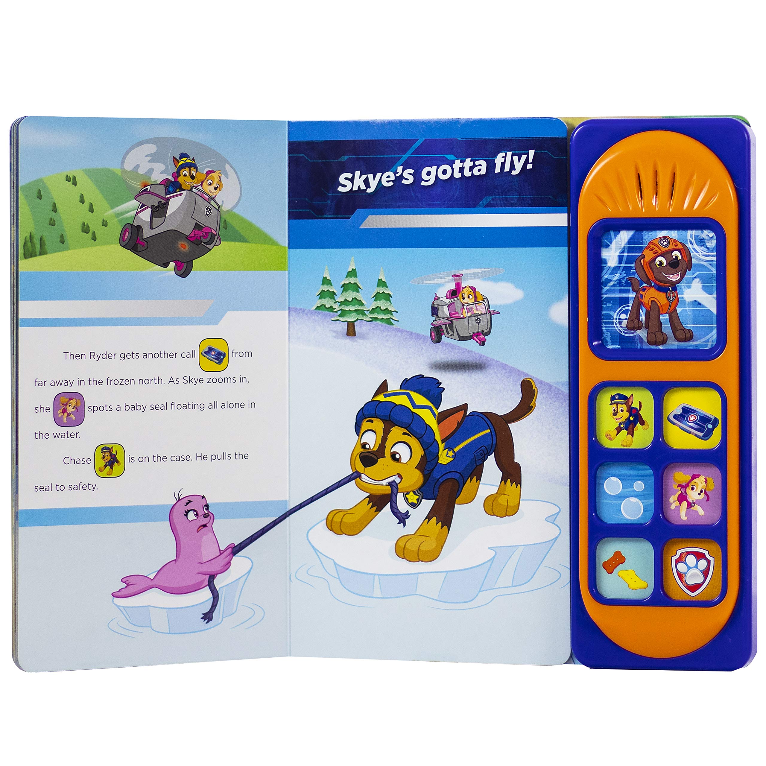 Nickelodeon Paw Patrol Chase, Skye, Marshall, & More. Ready, Set, Rescue - Sound Board Book - PI Kids (Play-A-Sound)