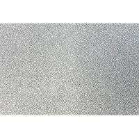 Allgala 12 Pack 30x40 CM X-Large Ledger Size Glitter EVA Foam Paper 12 x 16 Inch Sheets-Silver-CF85702