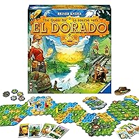 Ravensburger The Quest for El Dorado - Exciting Strategy Board Game | Suitable for Kids & Adults | Designed for 2-4 Players | Inclusive of Mini Expansion
