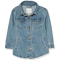 Urban Republic Baby Girls Sequins Moto/Bomber Jacket, Purple, 2T