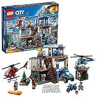 LEGO City Mountain Police Headquarters 60174 Building Kit (663 Pieces)