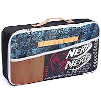 Nerf Bunkr Officially Licensed Lock & Load Case Storage and Transport for Nerf Blasters Foam Darts and Rounds - Perfect for Nerf Party Nerf War