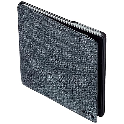 Kindle Oasis Water-Safe Fabric Cover, Charcoal Black