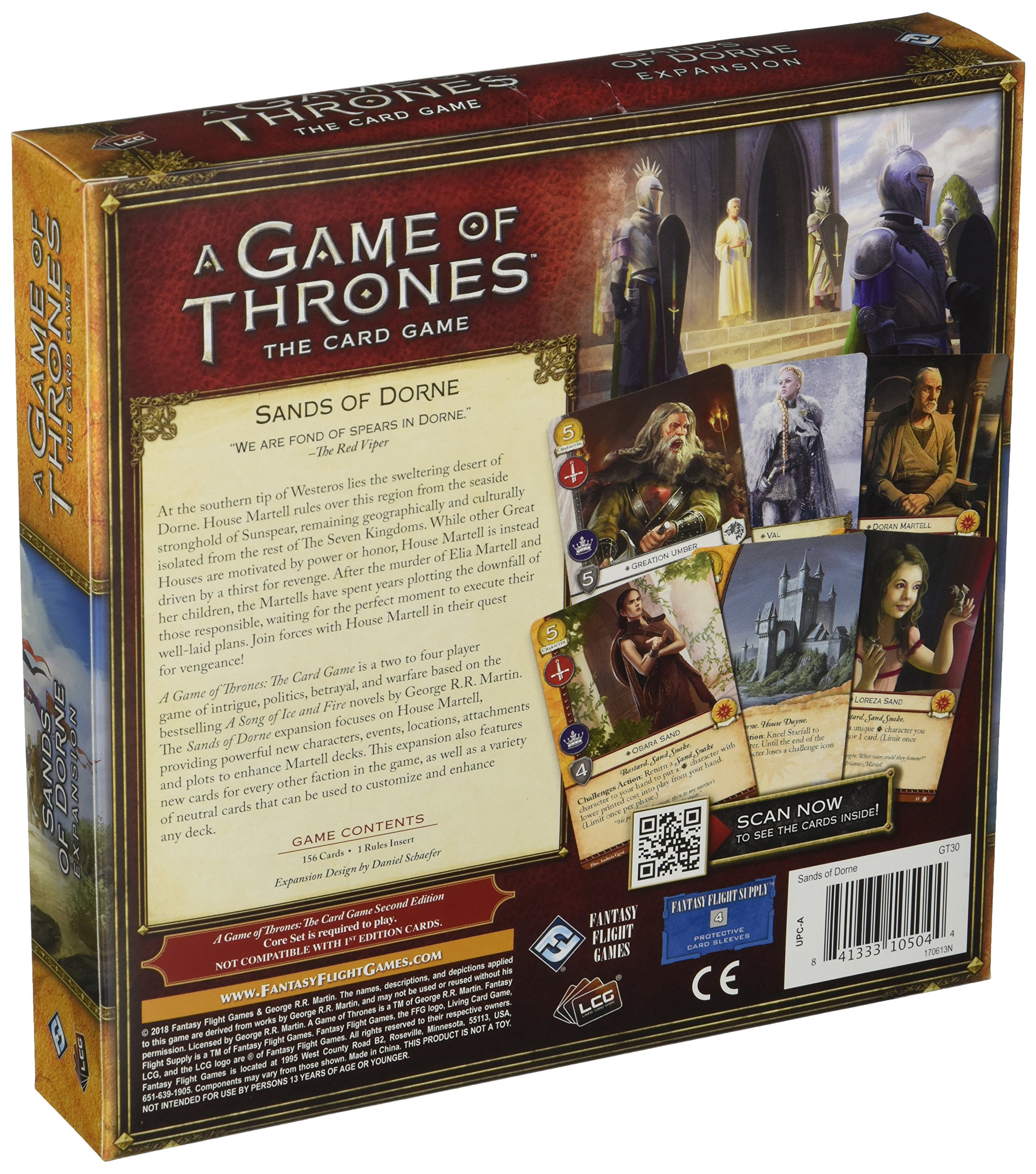 A Game of Thrones LCG Second Edition: The Sands of Dorne Deluxe Expansion