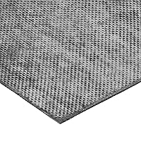 USA Sealing BULK-RS-HFR60-219 Height Strength Fabric-Reinforced Buna-N Rubber Sheet, No Adhesive, 60A, 1/16