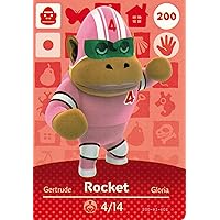 Nintendo Animal Crossing Happy Home Designer Amiibo Card Rocket 200/200 USA Version