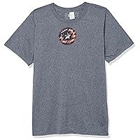 Marvel Kids' Flag Shield T-Shirt