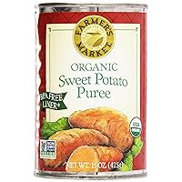 Organic Sweet Potato Puree, 15 oz