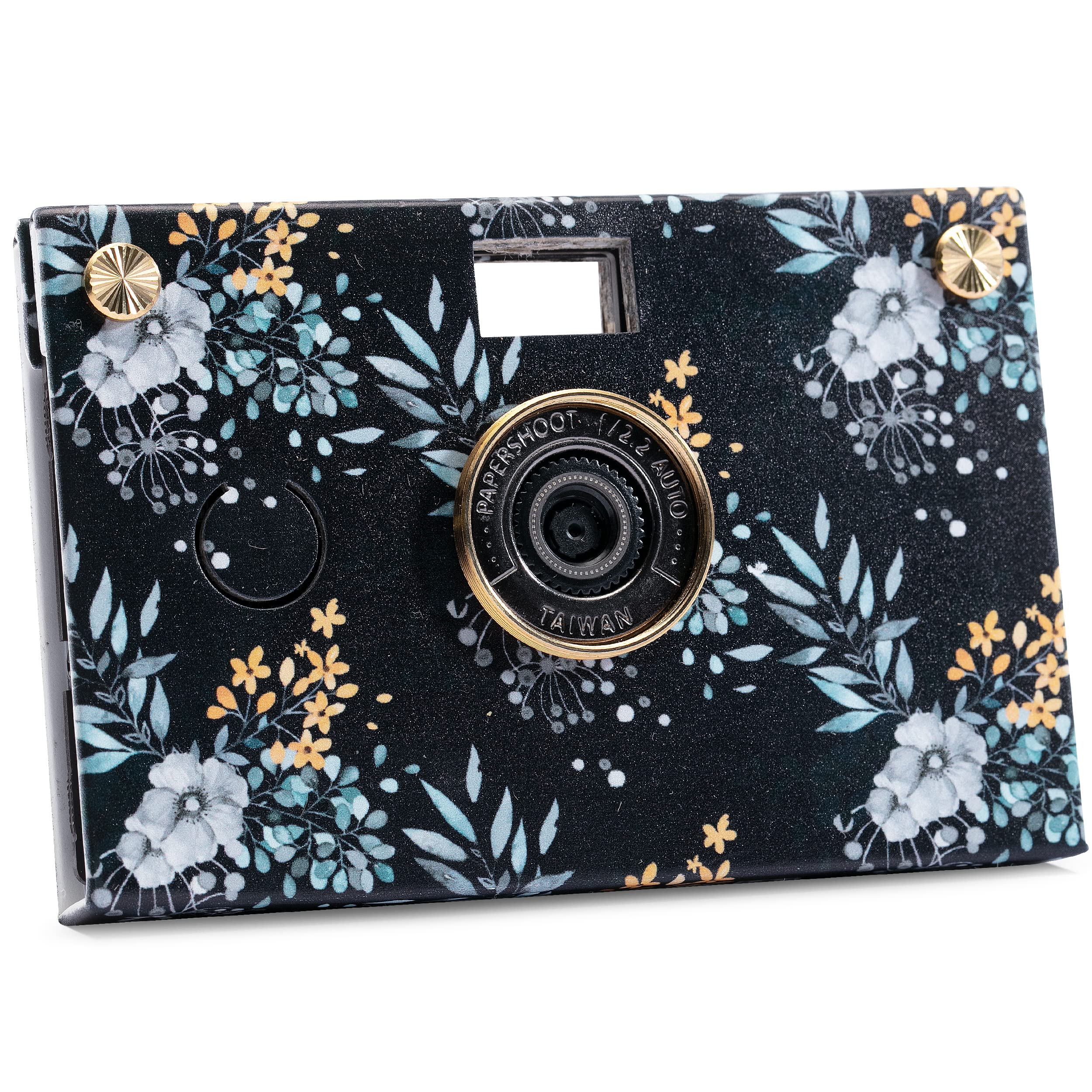 Paper Shoot Camera - Digital Papershoot Camera with Four Filters & Timelapse - Papershoot Cameras Include a Beautiful Case & Accessories (Summer Bloom Quiet)