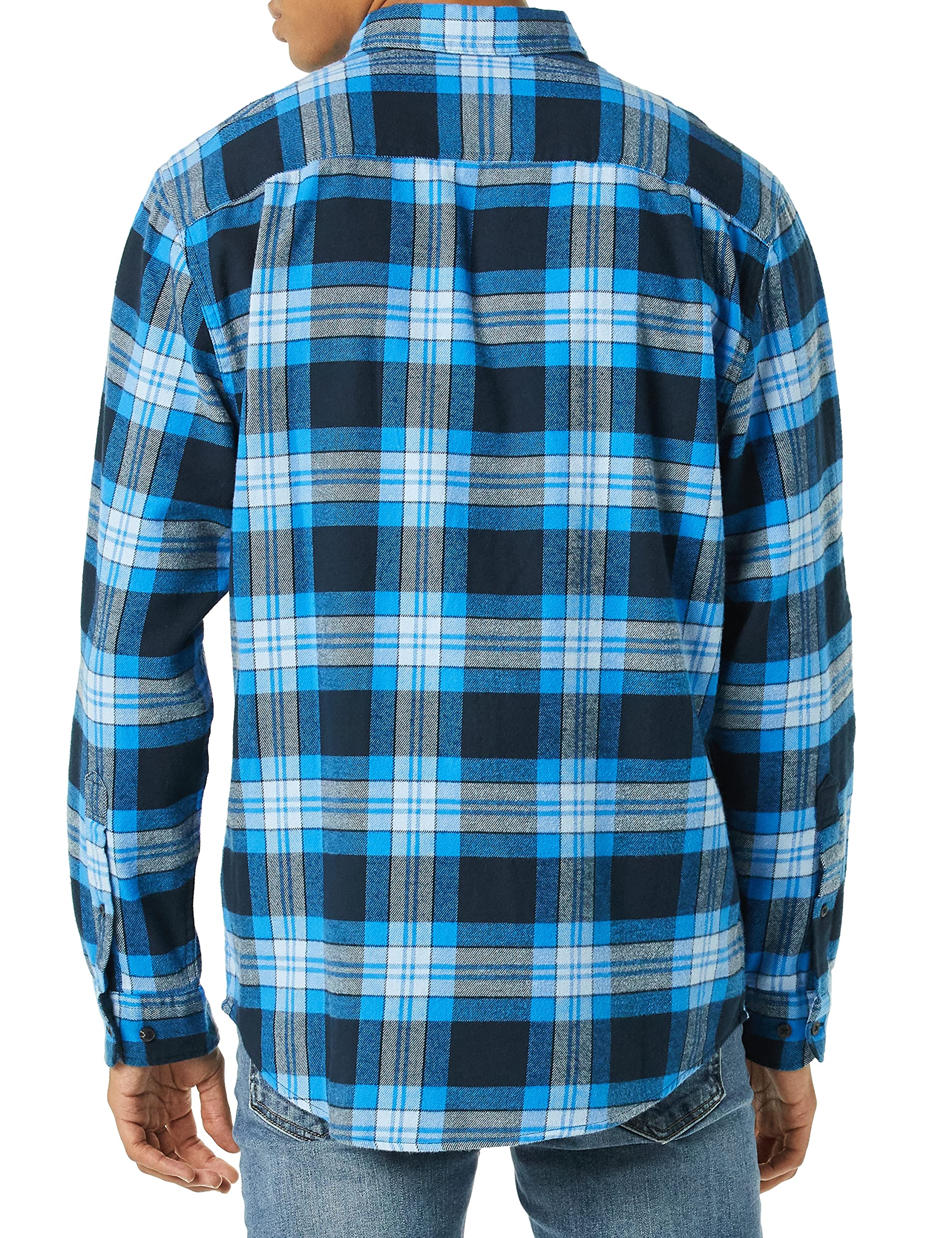 Amazon Essentials Men's Long-Sleeve Flannel Shirt (Available in Big & Tall)