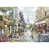 Paris in Flowers - Cross Stitch Kit Luca-S