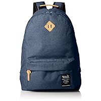 Walt 180061E NV Backpack A4-Compatible Daypack, Navy