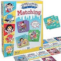 Wonder Forge DC Super Friends Matching Game for Boys & Girls Age 3 and Up - A Fun & Fast Super Hero Memory Game You Can Play Over & Over
