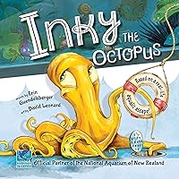 Inky the Octopus: The Official Story of One Brave Octopus' Daring Escape (Includes Marine Biology Facts for Fun Early Learning!) Inky the Octopus: The Official Story of One Brave Octopus' Daring Escape (Includes Marine Biology Facts for Fun Early Learning!) Paperback Kindle Hardcover