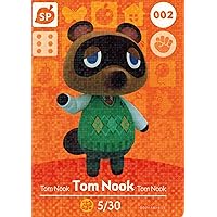 Nintendo Animal Crossing Happy Home Designer Amiibo Card Tom Nook 002/100