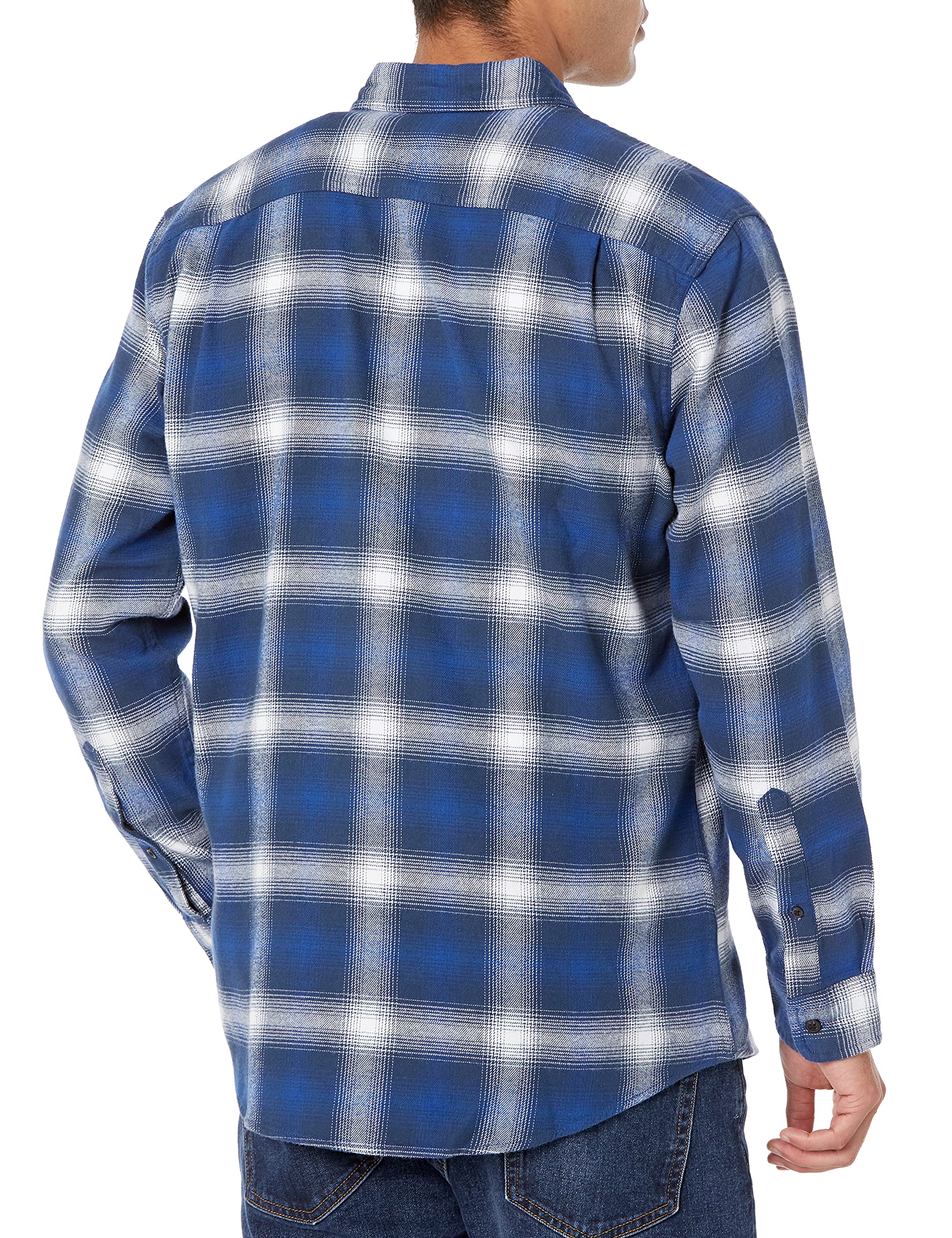 Amazon Essentials Men's Long-Sleeve Flannel Shirt (Available in Big & Tall)