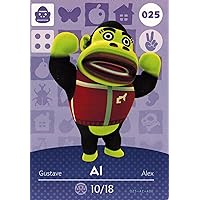 Animal Crossing Happy Home Designer Amiibo Card Al 025/100