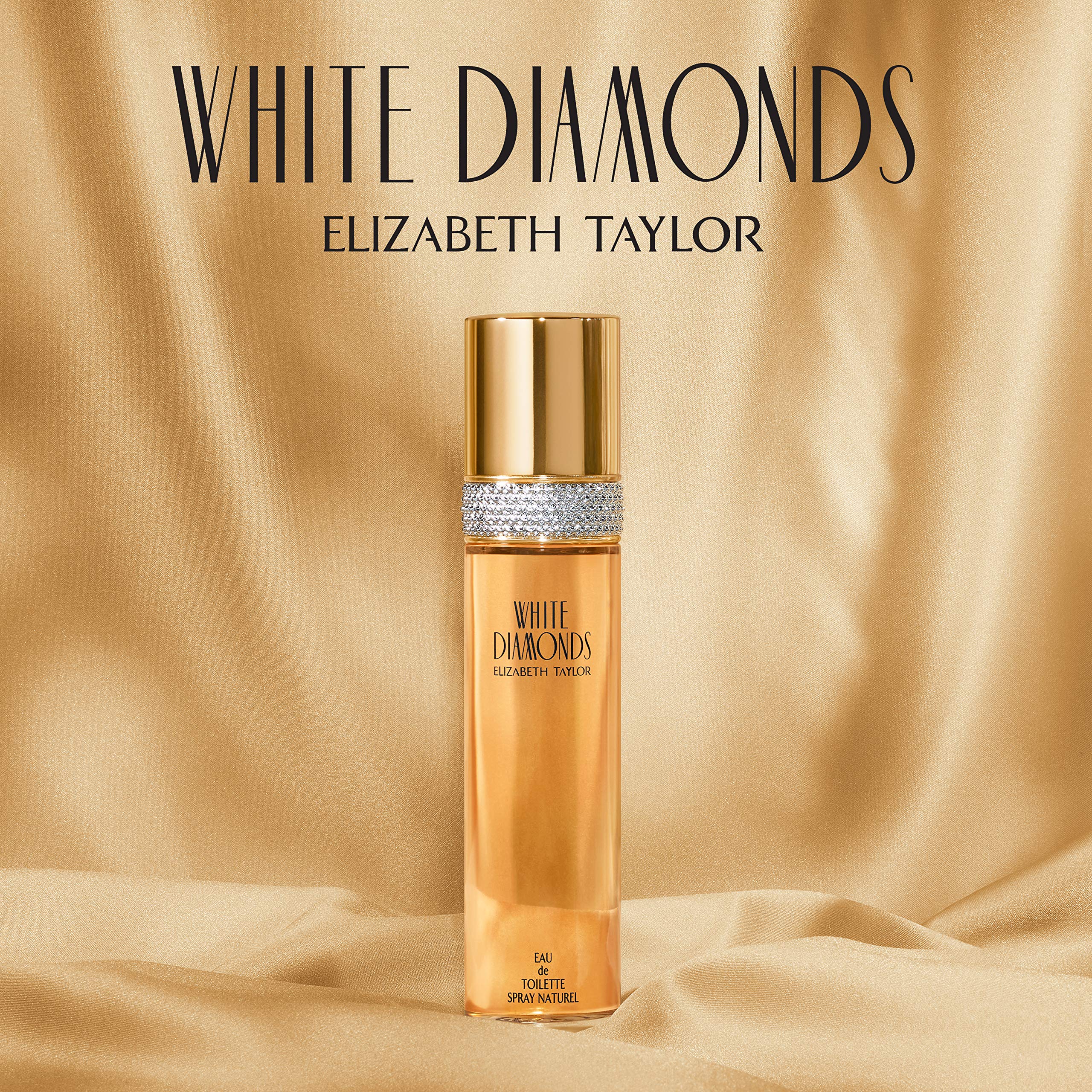 Elizabeth Taylor Women's Perfume Set, Body Lotion, Eau de Toilette, White Diamonds, 3 Piece Set
