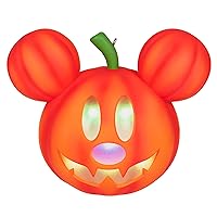 Halloween Ornament 2023, Disney Mickey Mouse Mysterious Mickey Jack-o'-Lantern With Light, Gifts for Disney Fans